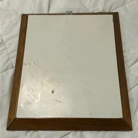 VTG Country Kitchen Baking Framed Picture Farmhouse Cottagecore Art Didtressed - Picture 6 of 9